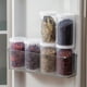thumbnail image 5 of Recipientes herméticos transparentes con tapa para almacenar alimentos, ideal para organizar la despensa, especias, productos secos, cereales y repostería, juego de 12 Aestivo | Blanco |, 5 of 7