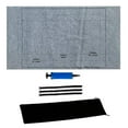 thumbnail image 1 of TISHITA Puzzle Play Mat Saver Up to 1500 Pieces Puzzles Game Storage Bag Gray, 1 of 8