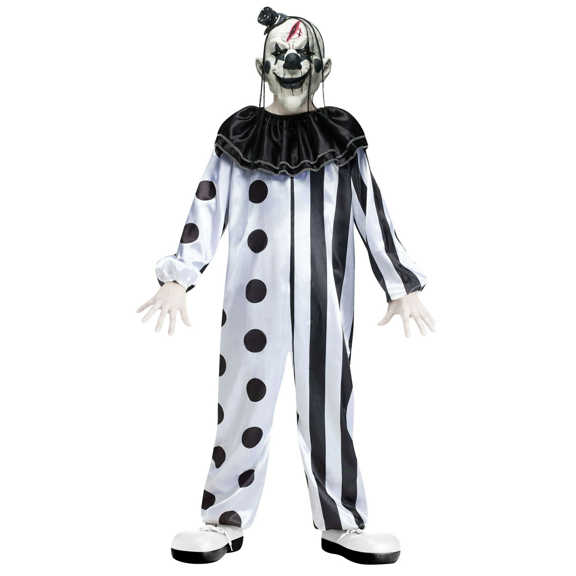 Boys Killer Clown Costume Medium