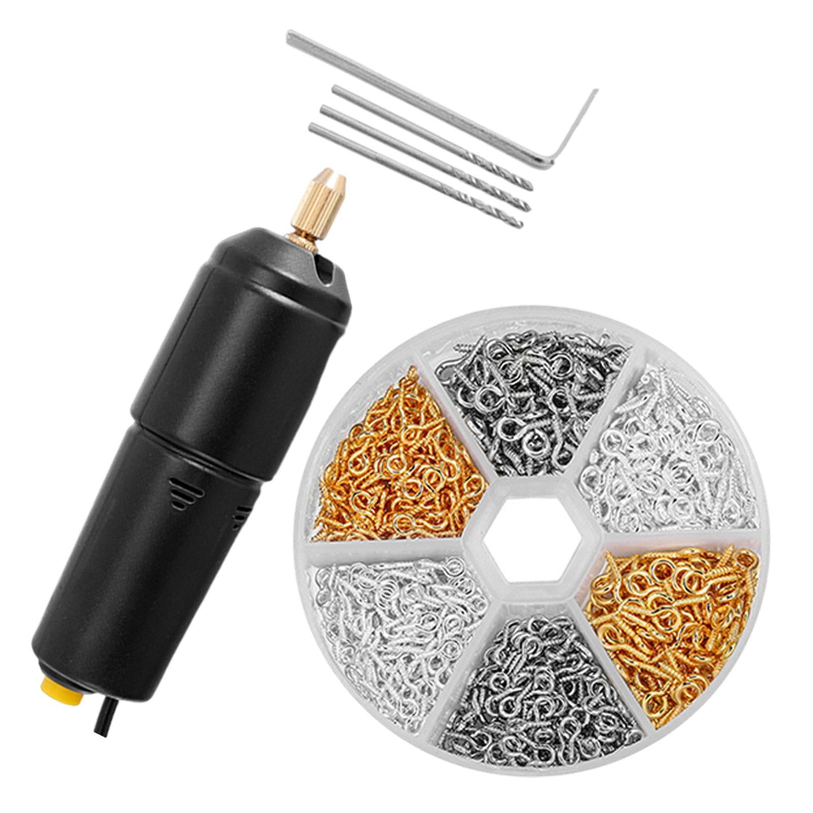 S SERENABLE Mini Cordless Hand Drill Handheld Accessories Multi-Purpose for Jewelry Sanding Package A