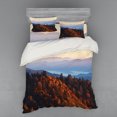 thumbnail image 2 of Ambesonne Nature Bedding Set 3 Pcs, Sunrise Mountains, Twin XL, Multicolor, 2 of 3