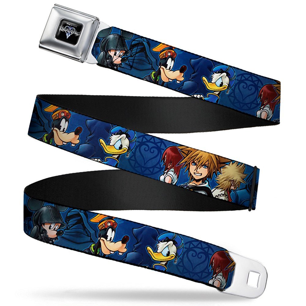 Kingdom Hearts Belts And Zippers