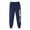 Blue, variant on ANINEO Toddler Baby Boys Girls Sweatpants Solid Color Elastic Waist Trousers Bottoms Casual Pants Multipacks Long Pants