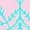 AD-Pink, variant on Inktastic Christmas Blue Ice Snowflake Toddler Sweatshirt