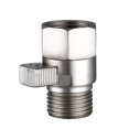 thumbnail image 1 of Válvula de cierre Cabezal de ducha de latón Válvula de control de flujo Válvula de cierre de plomería G 1/2'' Válvula de ducha Níquel cepillado, AV016NA oso de fresa  Hogar, 1 of 5