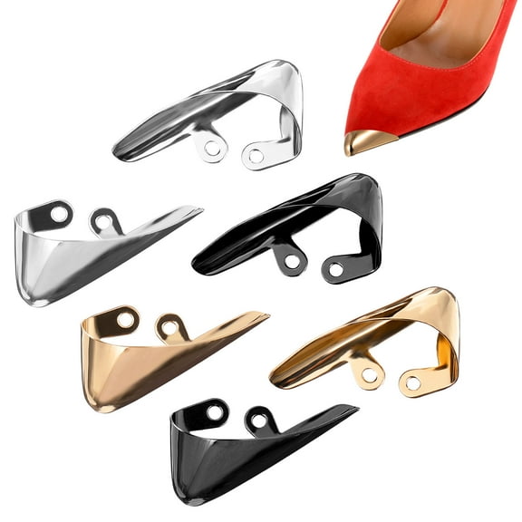 Raindrops shoe toe protector for women pumps Pointed Metal Assorted Color 6Pcs