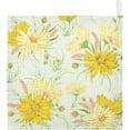 thumbnail image 2 of GZHJMY Baby Gauze Towels for Kids Soft Handkerchief Newborn 100% Cotton Yellow Chamomile Flowers Millet Absorbent 12x12 Inch 3 Pack, 2 of 7