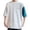 a-White28370, variant on Mens T-Shirt Oversized Two Tone Short Sleeve Crewneck Tees Color Block Loose Fit Breathable Tops For Casual Daily Streetwear Stylish Top