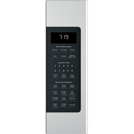 GE - 1.9 Cu. Ft. Over-the-Range Microwave - Stainless steel