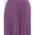 thumbnail image 4 of Falda plisada brillo sutil AMAD Casual para mujer Talla L, 4 of 5