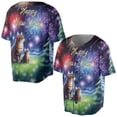 thumbnail image 3 of Happy New Year Manx Family Cheer Winter Midnight Firework All Over Print 3D Baseball Shirt Cat Lover Kitten Owner Gifts Softball Sport - 02025, 3 of 6