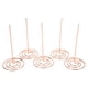 thumbnail image 1 of Nimomo Husillo de verificación de 5 uds., Soporte de Recibos reciclable, husillo de verificación anticorrosión Resistente para Cocina de Oficina(Oro Rosa), 1 of 5