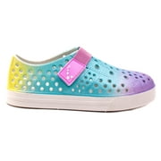 Luckers Kids Beautiful Colored Water Shoes, Color: Glitter Pastel, Size: Y1 M US Little Kid