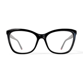 Walmart Women's MV024 Cheryl Square Prescription Eyeglasses with