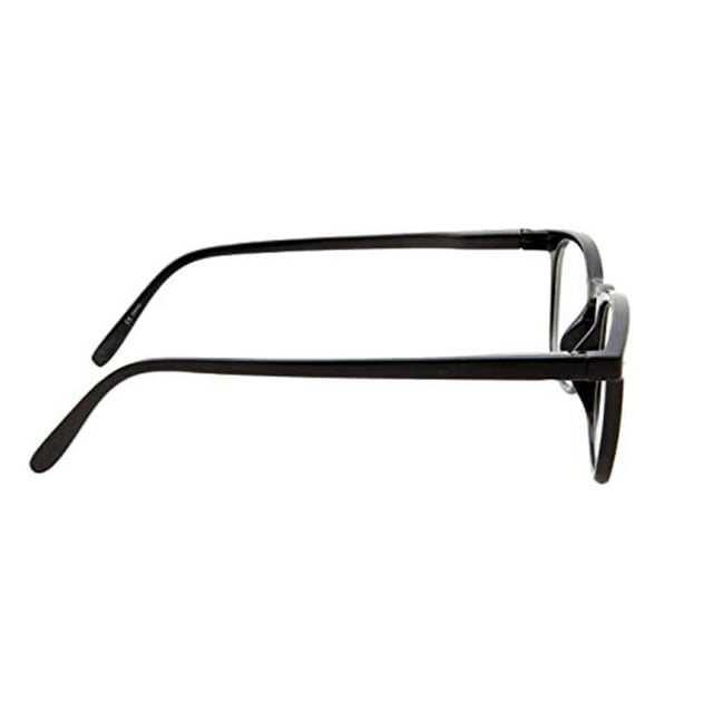 grinderPUNCH High Magnification Strong Power Readers Black Reading Glasses +4.00
