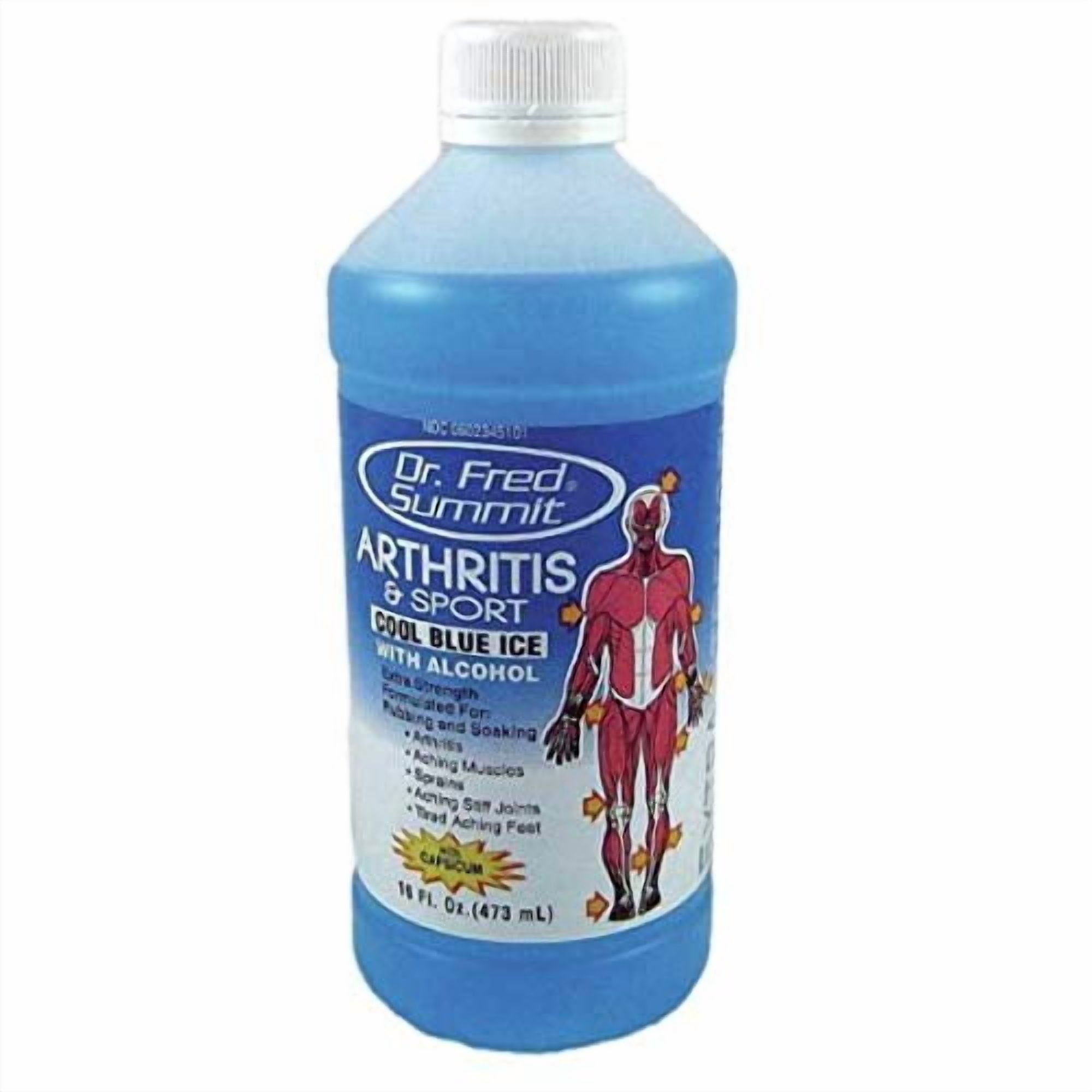 Dr. Fred Summit Arthritis & Sport Cool Blue Ice Rub 16 oz