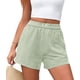 thumbnail image 3 of Shorts Boxer de Mujer PRETTYGARDEN a Rayas Verano 2025 Tendencia Casual con Cintura Elástica para Descanso y Playa (Rayas Verde Claro y Blanco, Talle Grande), 3 of 8
