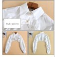 thumbnail image 4 of KuKuzhu Detachable Dickey Collar Blouse False Collar Half Shirt Long Sleeve Cropped Crop Tops, 4 of 5