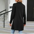 thumbnail image 4 of Kaemgyyd Women Long Cardigan Lightweight Open Front Flowy Coats Casual Long Sleeve Trendy Cardigans with Button S-2Xl, 4 of 4
