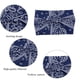 thumbnail image 3 of Diadema con estampado de leopardo diadema anudada elástica Fried Dough Twists diadema de tela a rayas 3 piezas, 3 of 6