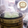 thumbnail image 3 of 1pc Bamboo Steamer Kitchen Food Steamer Steamer Basket Household Cooking Tool, 3 of 5
