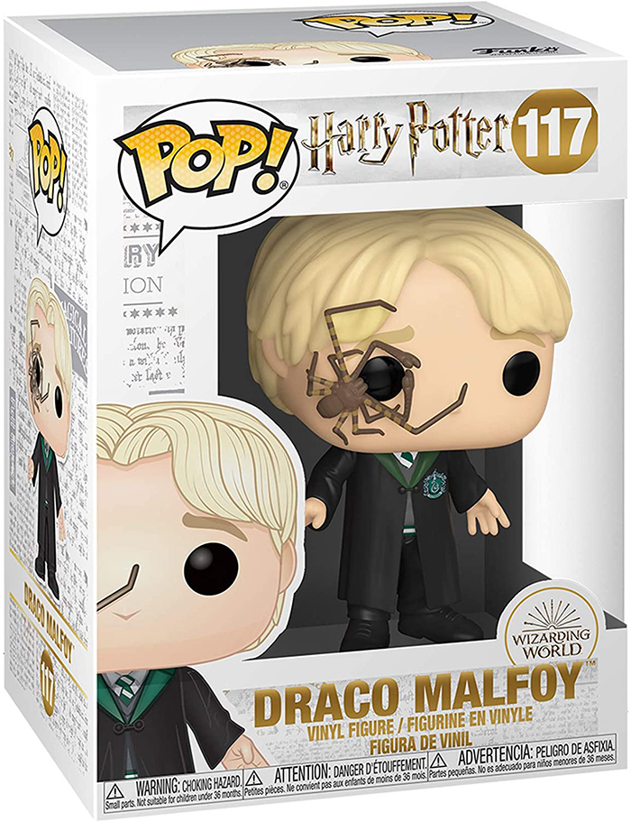 Pop Movies Harry Potter 3.75 Inch Action Figure Draco Malfoy #117 