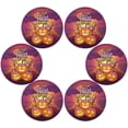 thumbnail image 3 of GZHJMY Halloween Pumpkin Round Placemats Set of 1, Non-Slip Table Mats Washable Heat Resistant Place Mats for Kitchen Dining Table Home Decor,15.4 Inch, 3 of 7