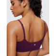 thumbnail image 4 of Sostén CRZ YOGA Butterluxe sin varillas con relleno y escote redondo morado XL, 4 of 6