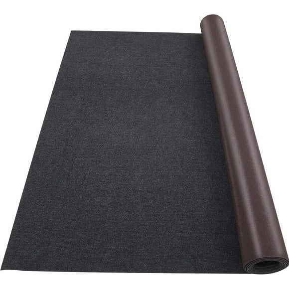 YUSAZENS 6x18 Marine Carpet Roll, Waterproof Slip-Resistant Boat Carpet, UV-Resistant, Black
