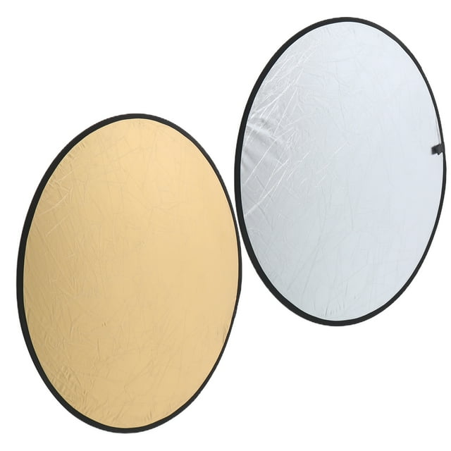Reflector, Reflector Multiusos 2 En 1 Plegable Plateado Para Fotografía De Interiores Para Fotografía Al Aire Libre