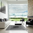 thumbnail image 7 of Ahgly Company Machine Washable Indoor Rectangle Transitional Grey Gray Area Rugs, 4' x 6', 7 of 7