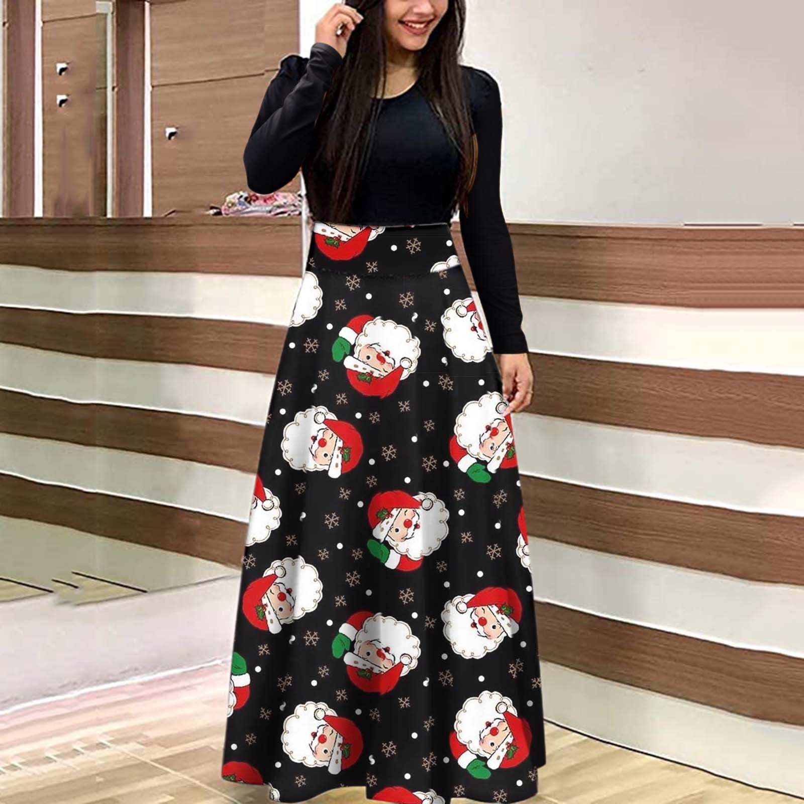 Tangnade Christmas Dress For Women 