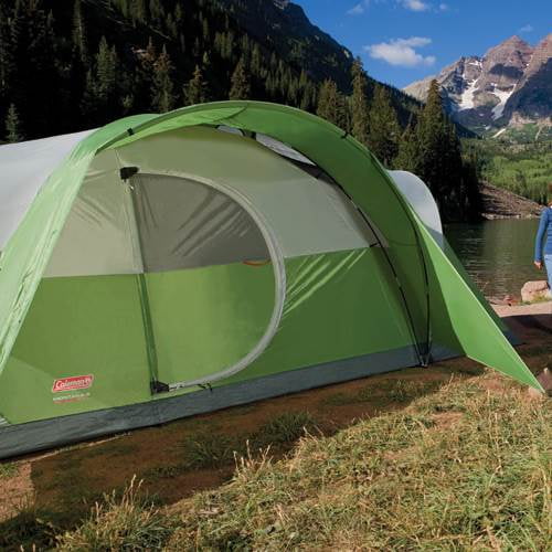 COLEMAN Montana 8 Person WeatherTec Family Camping Tent w/ Carry