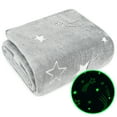 thumbnail image 6 of PAVILIA Glow in the Dark Blanket, Star Gift for Girls Boys, Toy Blanket for 1 2 3 4 5 6 7 8 9 10 Year Old Boy, Soft Plush Fleece Kids Gift Blanket for Birthday, Christmas, Room Decor, 60x80, 6 of 9
