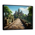 thumbnail image 2 of Designart "Journey To Asian Painting II" Asian Floater Framed Wall Art Print, 2 of 7