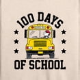 thumbnail image 3 of Peanuts - Snoopy One Hundred Days Of School - Women's Lightweight French Terry Long Sleeve Shirt, 3 of 6