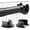 Black, variant on Supforce Closet Rods for Hanging Clothes,17-27in Stepless Adjustable Closet Rod,1.3in Diameter Heavy Duty Closet Hanging Rod, Matte Black