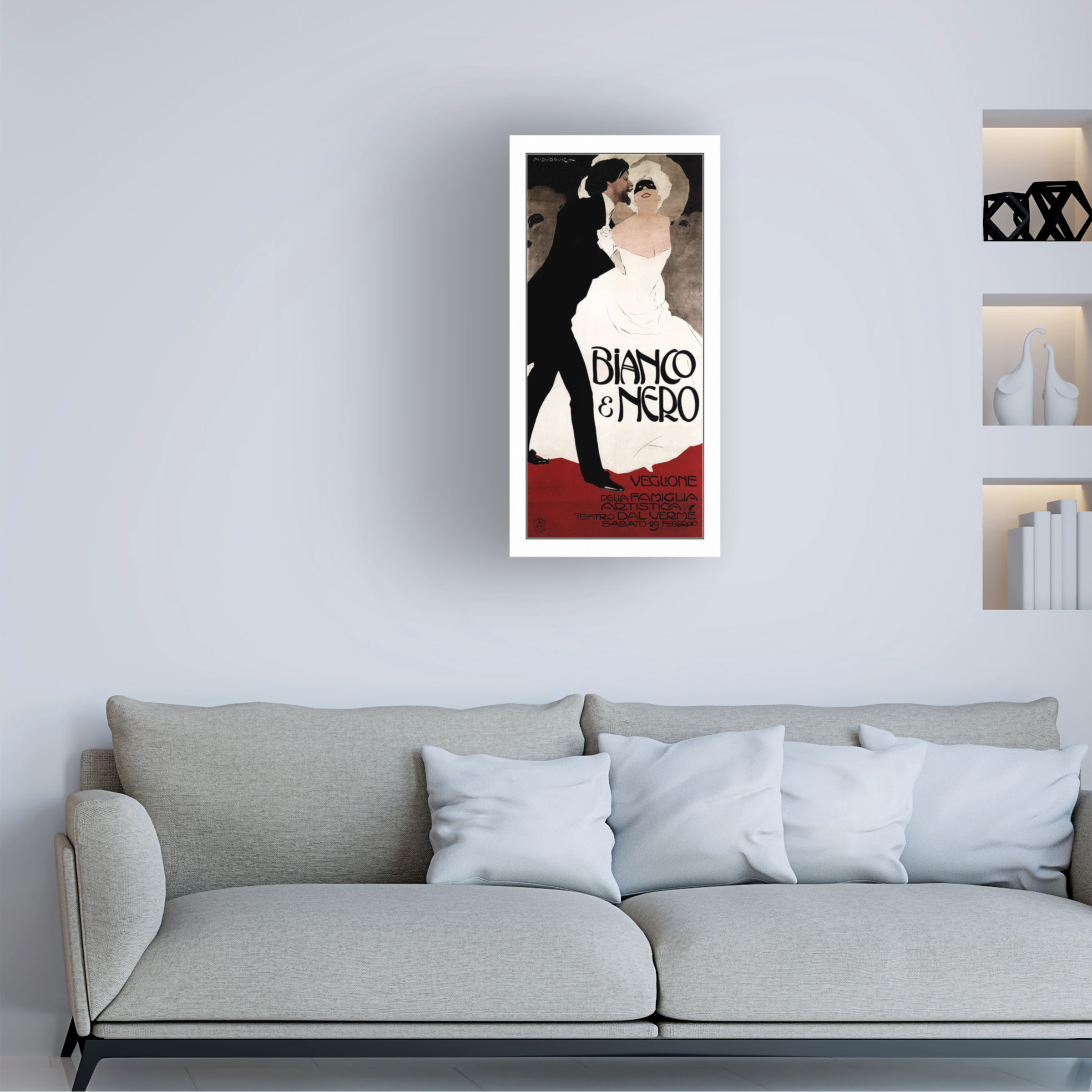 Vintage Lavoie 'Ads-0041' Canvas Art