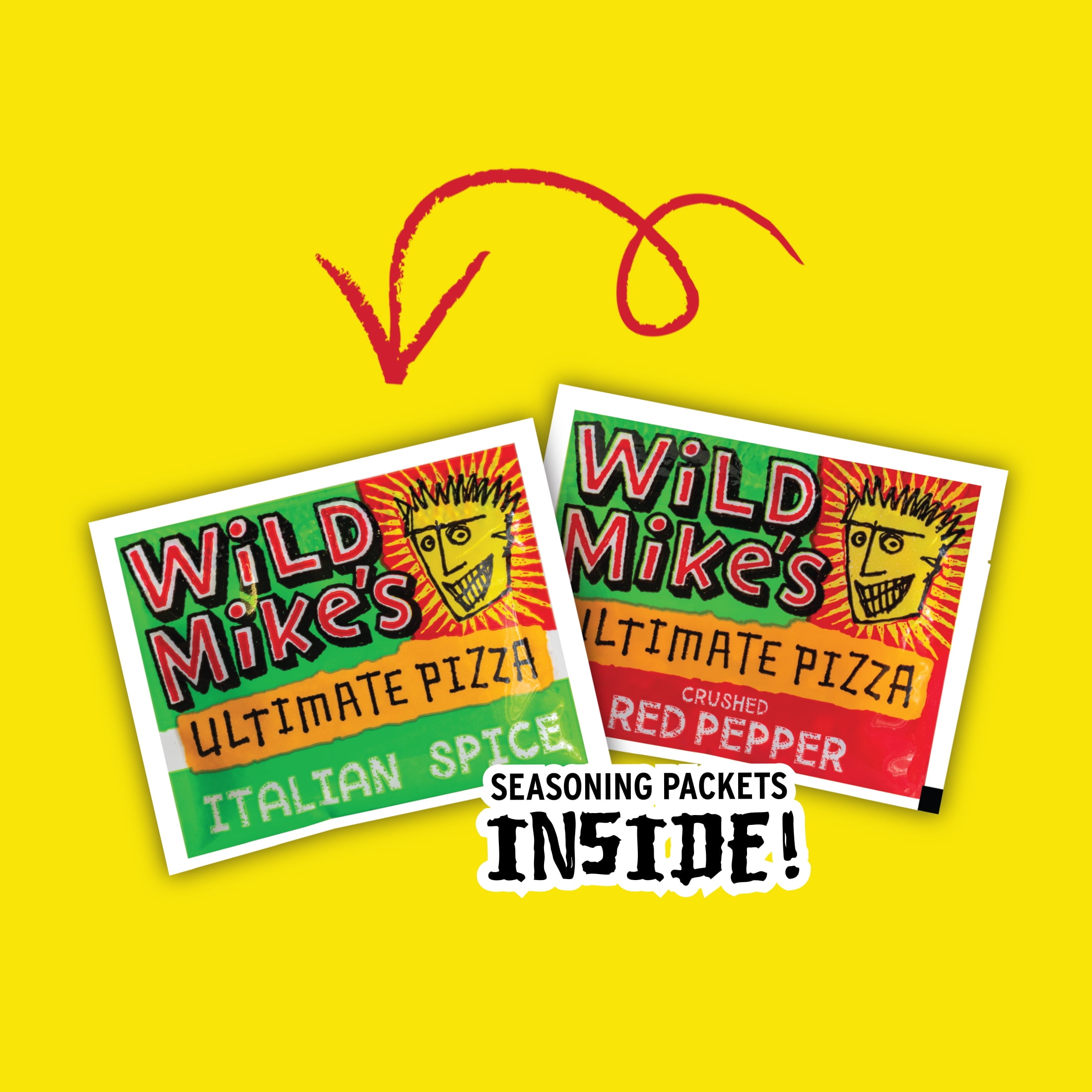 Wild Mike's Ultimate Pizza Super-Sized Pepperoni (Frozen) Marinara Sauce and 4 Cheese Blend.