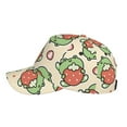 thumbnail image 5 of Haiem Frog Hold Strawberry Baseball Cap Dad Hat Cotton Soft Adjustable Fashion Hats for Men Women Unisex Style Headwear, 5 of 9
