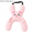 Pink, variant on SWOHOKS Car Seat Pillow for Travel| Neck Support with Hand Straps for Naps| Gray