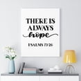 thumbnail image 2 of Scripture Walls Psalms 73:26 Hope Bible Verse Canvas Christian Wall Art Ready to Hang Unframed, 2 of 12