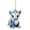 E, variante sur AYktou Décorations de Noël, Ornements de Noël, Décor de Noël, Cadeaux de Noël Mignons Pendentif en Acrylique Bleu et Blanc Décoration de Sapin de Noël Maison Pendentif Xiao Qinglong Pendentif