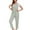 Gray, variant on Diufon Sleeveless Womens Bodysuits Solid Color Playsuits Square Neck Adjustment Strap Playsuits