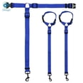 thumbnail image 2 of Deago 2 Pcs Dog Cat Safety Car Seat Belt Strap Headrest Restraint Adjustable Nylon Dog Leashes Vehicle Seatbelts Harness, 2 of 8