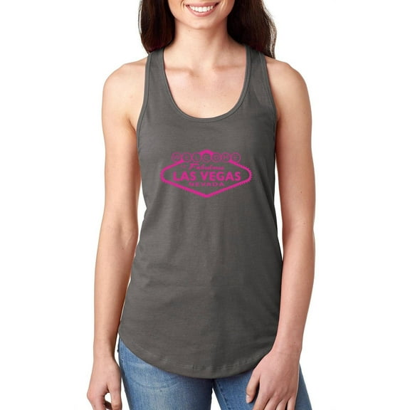 IWPF - Women's Racerback Tank Top - Welcome to Las Vegas Nevada