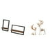 thumbnail image 1 of Estantes de pared para almacenamiento,Estantes flotantes de madera Estantes de pared de madera,Estatua de ciervo esculpido,Estatua de ciervo,adorno de mesa,decoración para el hogar,Colección, 1 of 8