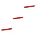 thumbnail image 1 of Youkk 1/2/3/5 Red Lens Rear Bumper Reflector Assembly Replacement for T5 2004-2011 7E0945105 7E0945106 black left 3PCS, 1 of 5