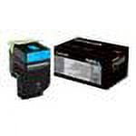 Lexmark 700H2 - High Yield - cyan - original - toner cartridge - LCCP