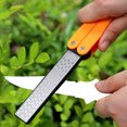 thumbnail image 4 of Sharpener Double Sided Portable Mini Foldable Accessories Sharpener Sharpening Stone Kitchen Handheld Whetstone Household Tools Home for Hiking Black, 4 of 9